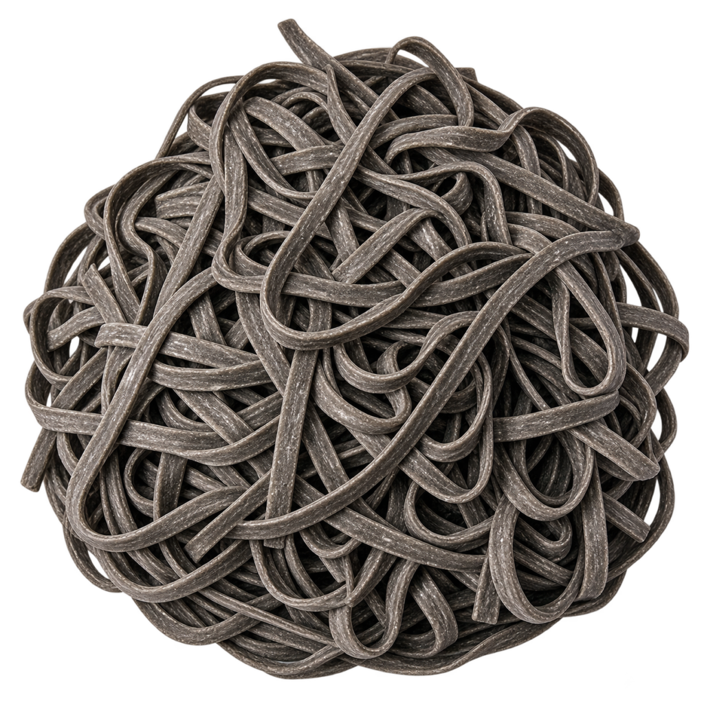 Tagliolini al nero di seppia